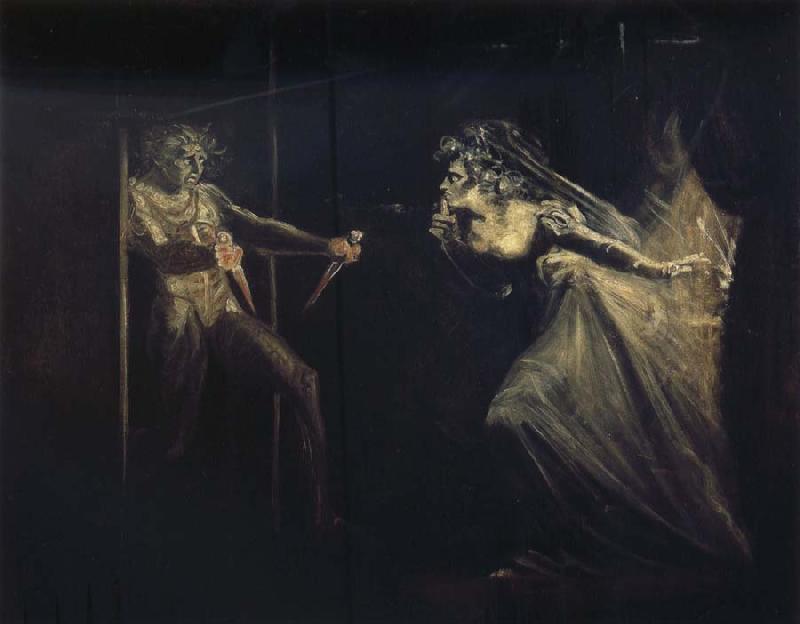 Henry Fuseli Lady Macbeth Seizing the Daggers France oil painting art